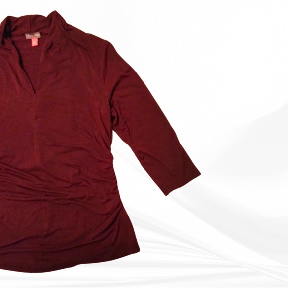 Women's Vince Camuto Ruched Top - Picture 3 of 3